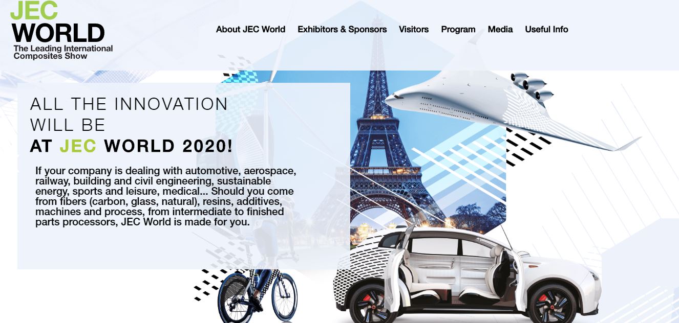 2020 JEC 巴黎複合材料展